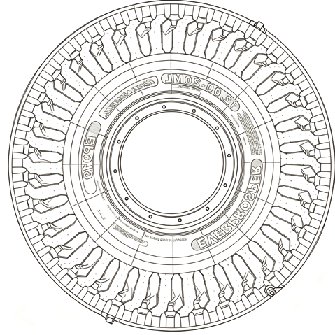 Шина для сельскохозяйственного автомобиля